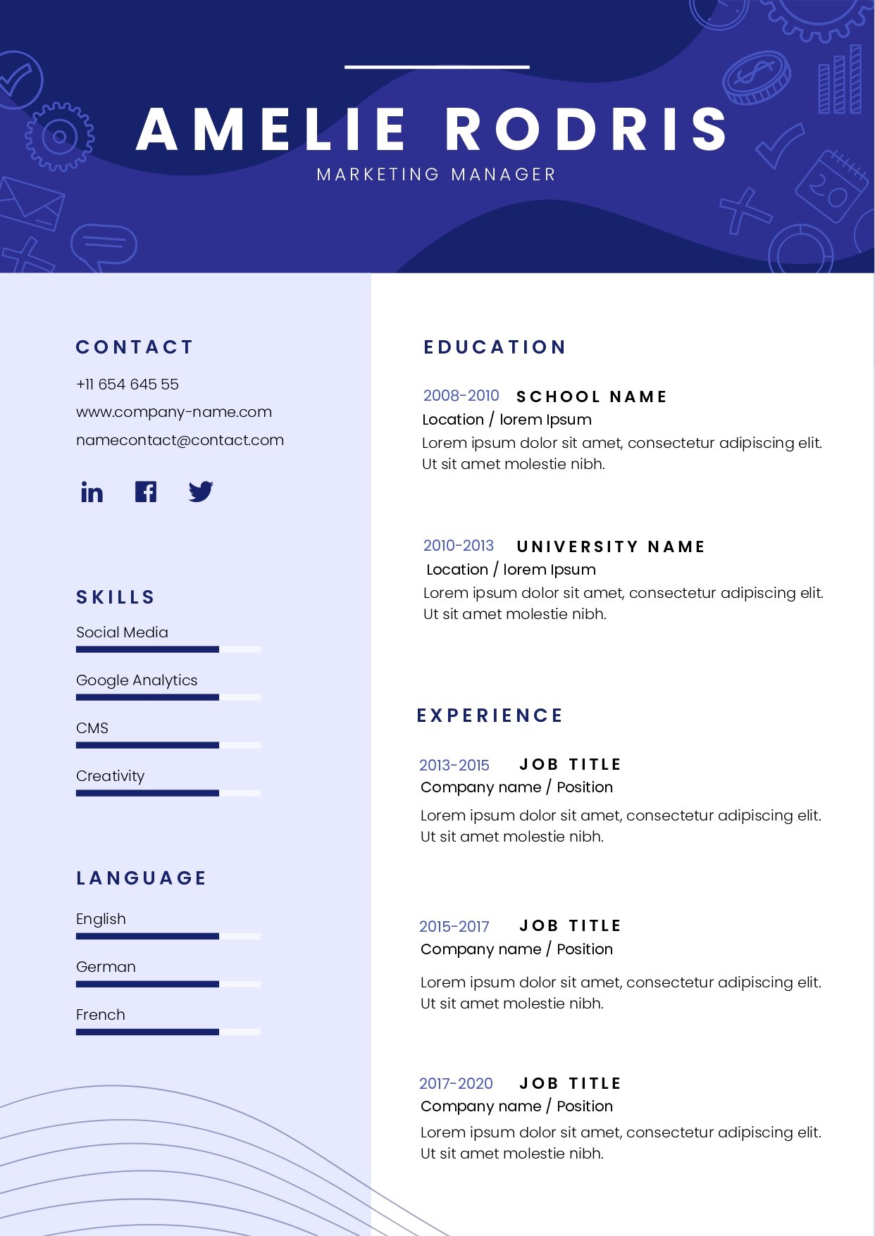 Navy Blueprint